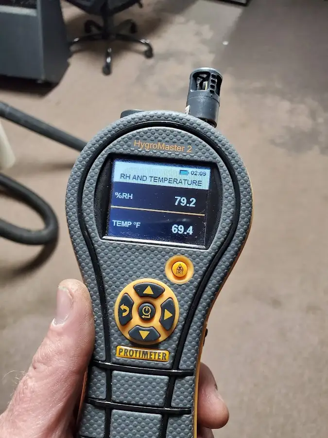 Moisture meter humidity assessment for Mold Remediation & Removal in Warren